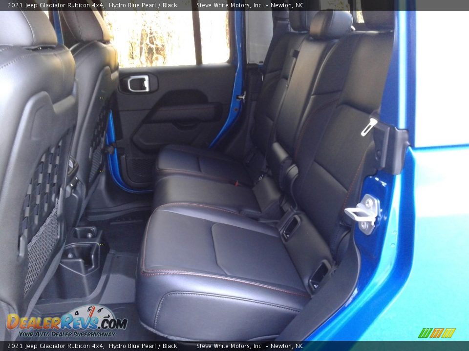 Rear Seat of 2021 Jeep Gladiator Rubicon 4x4 Photo #14