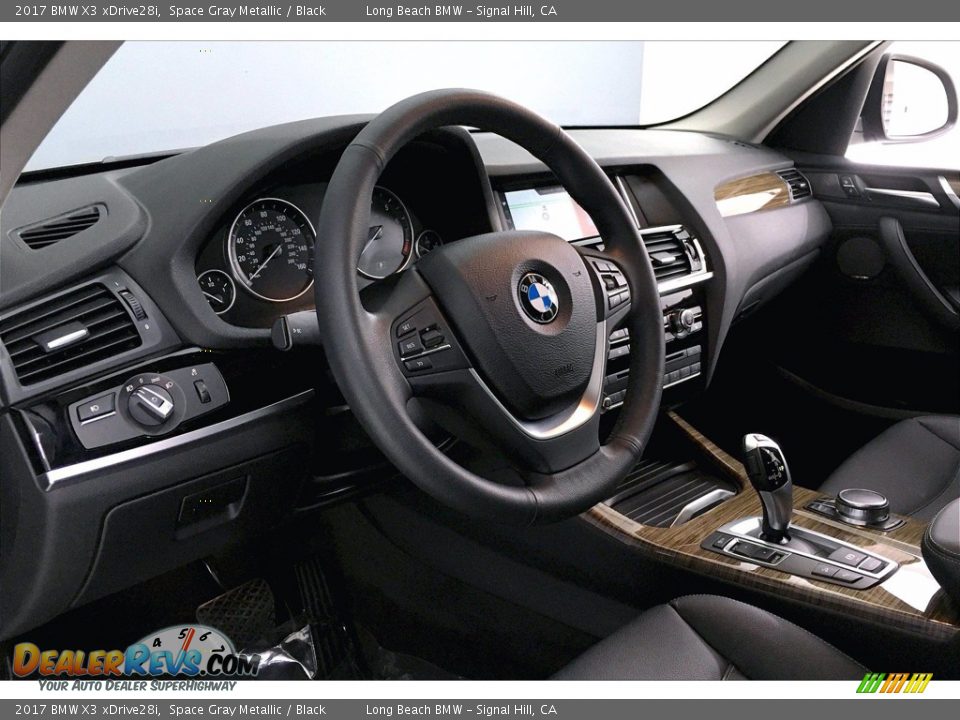 2017 BMW X3 xDrive28i Space Gray Metallic / Black Photo #21