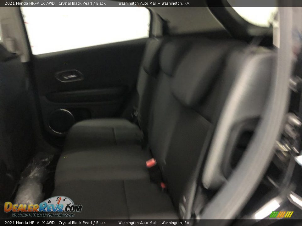 2021 Honda HR-V LX AWD Crystal Black Pearl / Black Photo #5