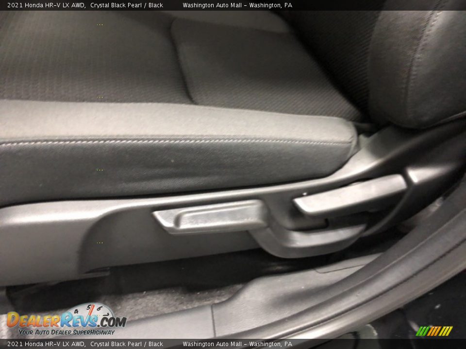 2021 Honda HR-V LX AWD Crystal Black Pearl / Black Photo #9