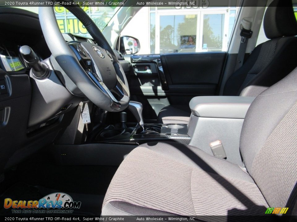 2020 Toyota 4Runner TRD Off-Road 4x4 Super White / Graphite Photo #9