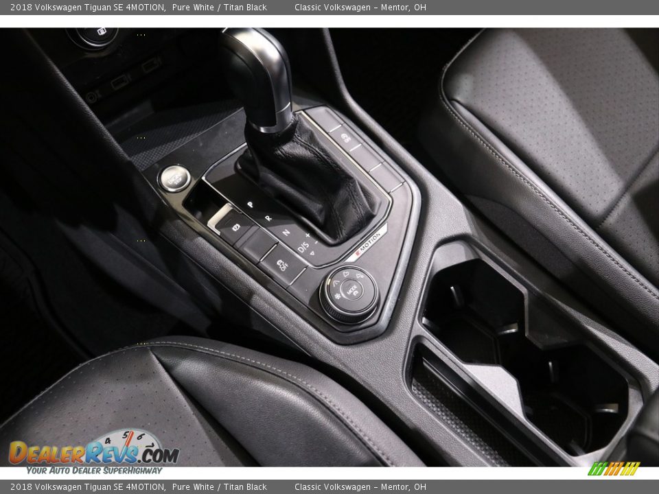 2018 Volkswagen Tiguan SE 4MOTION Pure White / Titan Black Photo #13