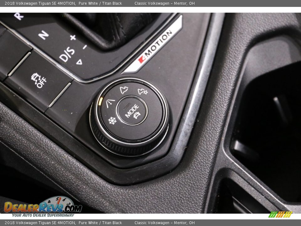 2018 Volkswagen Tiguan SE 4MOTION Pure White / Titan Black Photo #14