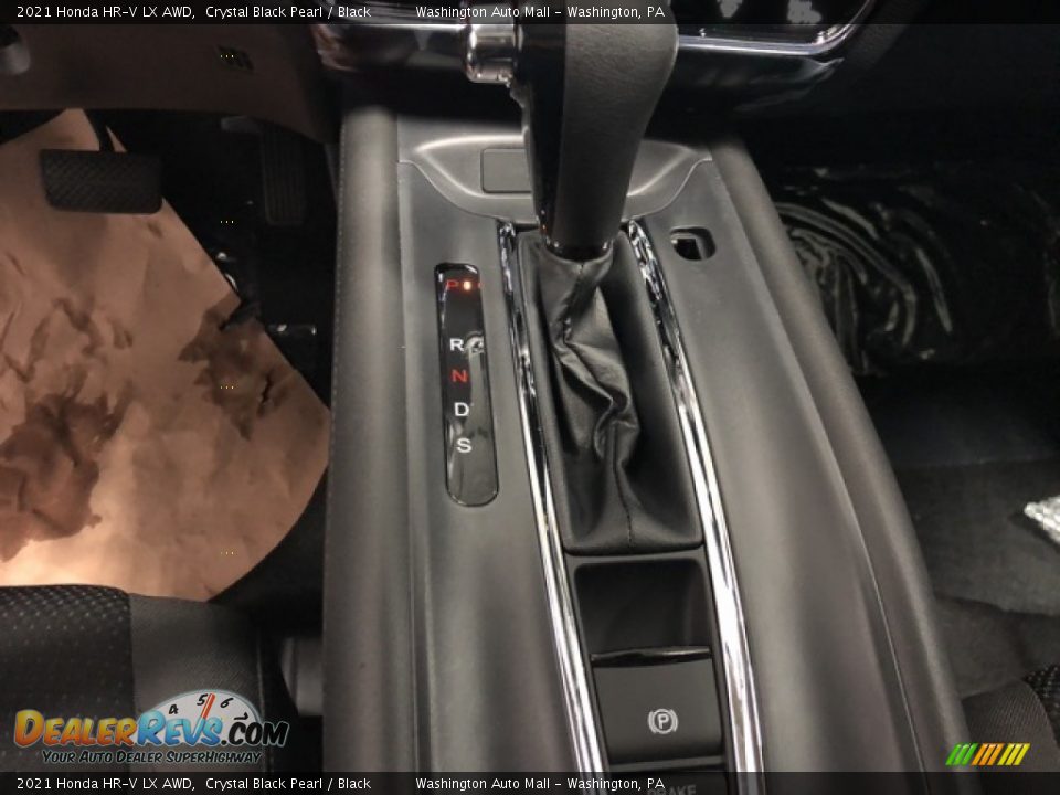 2021 Honda HR-V LX AWD Crystal Black Pearl / Black Photo #17