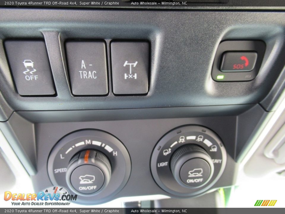 2020 Toyota 4Runner TRD Off-Road 4x4 Super White / Graphite Photo #19