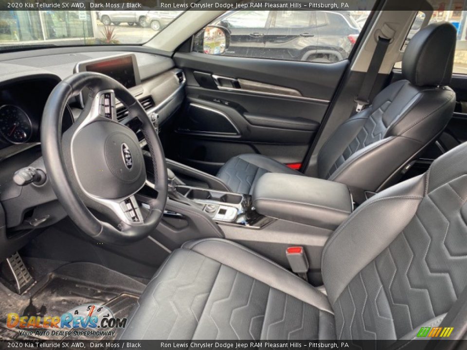 Black Interior - 2020 Kia Telluride SX AWD Photo #3