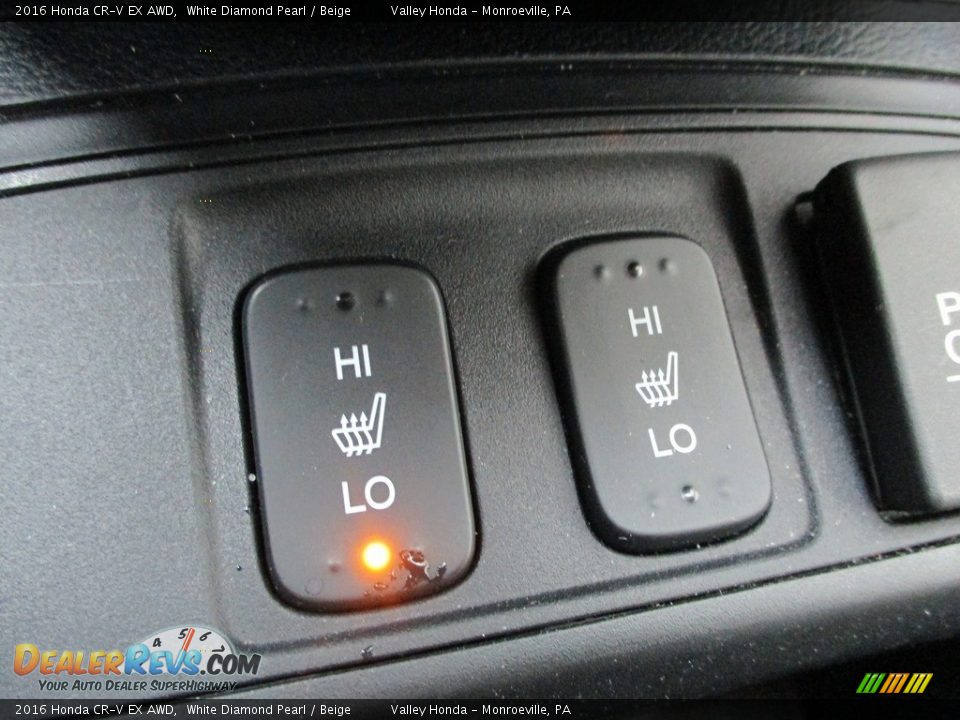 2016 Honda CR-V EX AWD White Diamond Pearl / Beige Photo #17