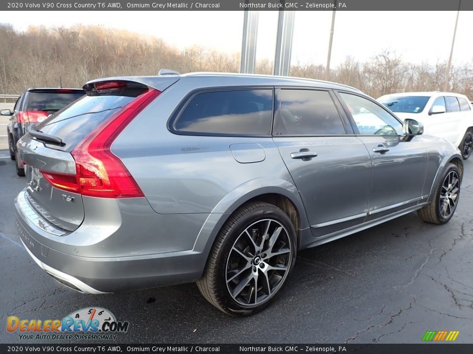 Osmium Grey Metallic 2020 Volvo V90 Cross Country T6 AWD Photo #9