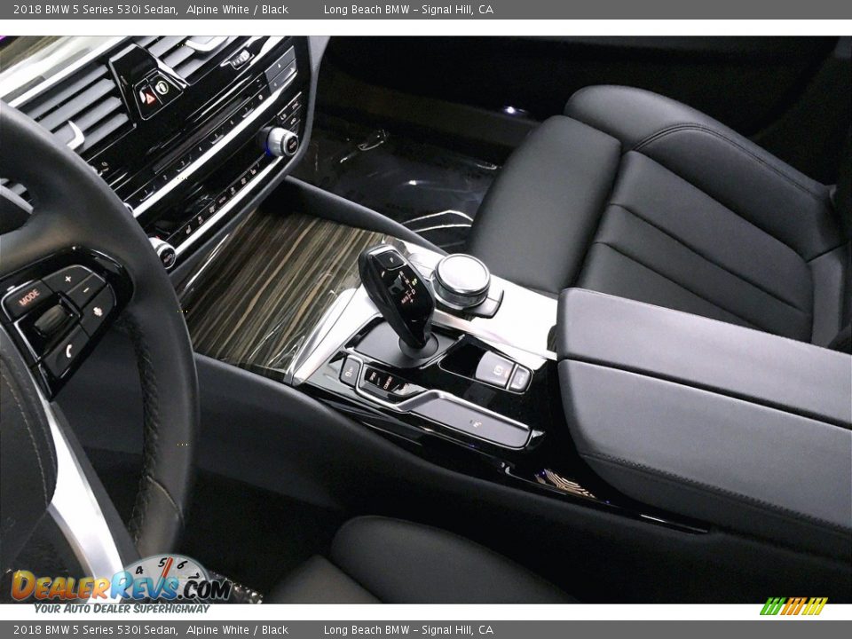 2018 BMW 5 Series 530i Sedan Alpine White / Black Photo #16
