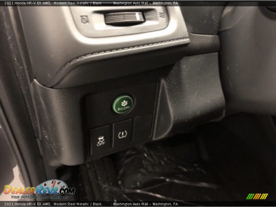 2021 Honda HR-V EX AWD Modern Steel Metallic / Black Photo #8