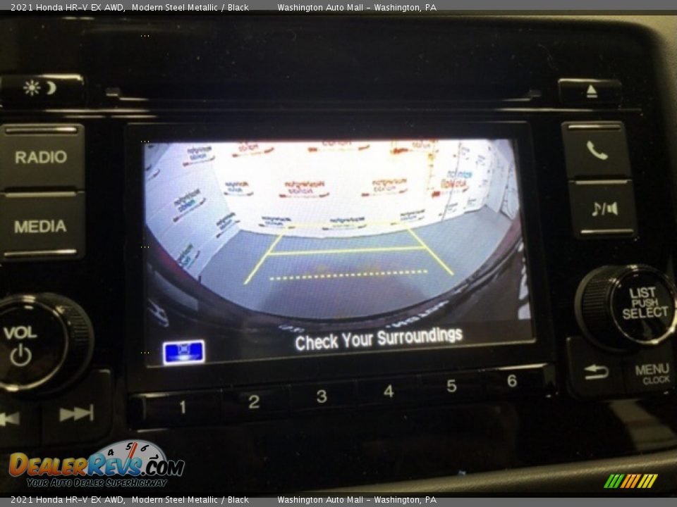 2021 Honda HR-V EX AWD Modern Steel Metallic / Black Photo #12
