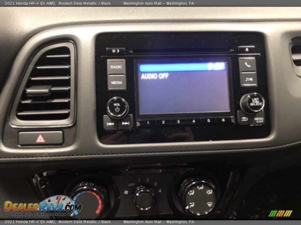 2021 Honda HR-V EX AWD Modern Steel Metallic / Black Photo #13