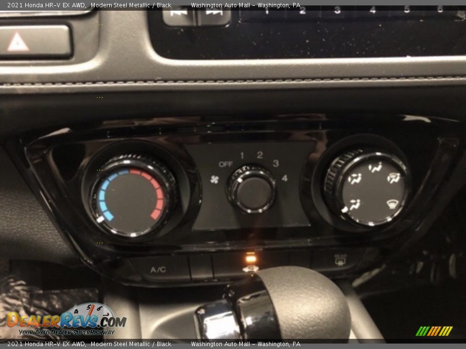 2021 Honda HR-V EX AWD Modern Steel Metallic / Black Photo #14