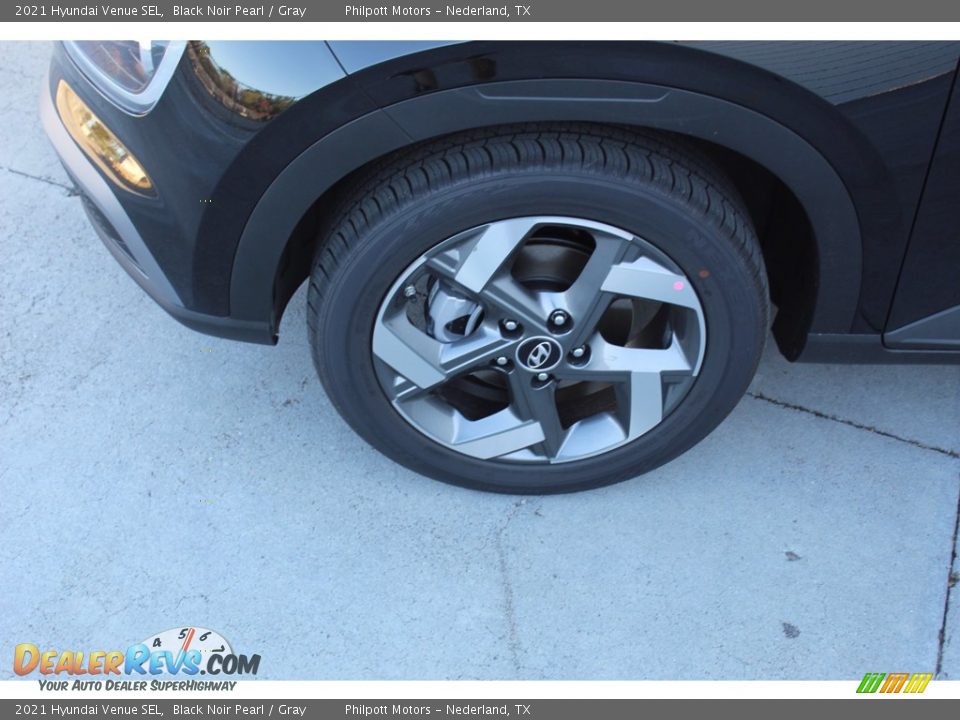 2021 Hyundai Venue SEL Black Noir Pearl / Gray Photo #5