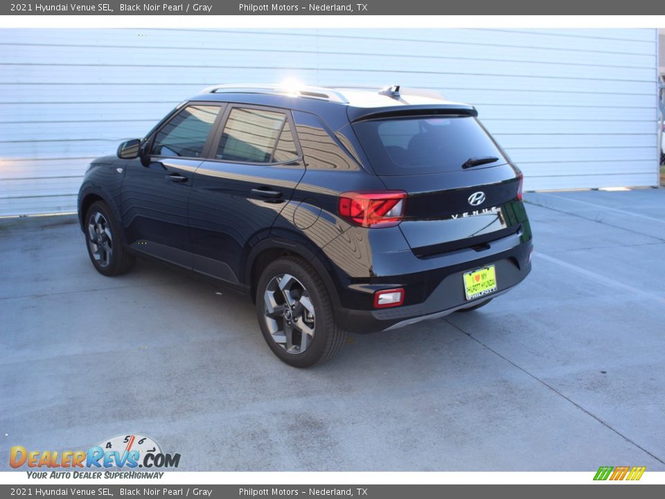 2021 Hyundai Venue SEL Black Noir Pearl / Gray Photo #6