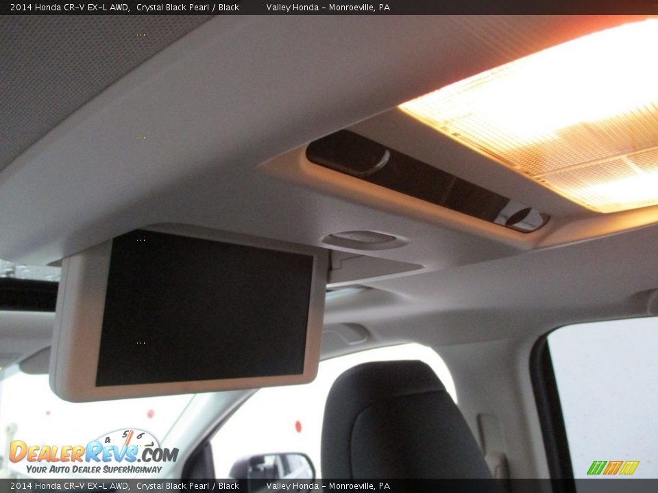 2014 Honda CR-V EX-L AWD Crystal Black Pearl / Black Photo #12