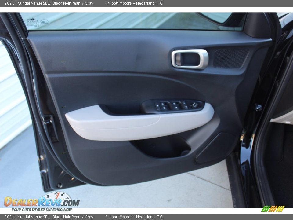 2021 Hyundai Venue SEL Black Noir Pearl / Gray Photo #10