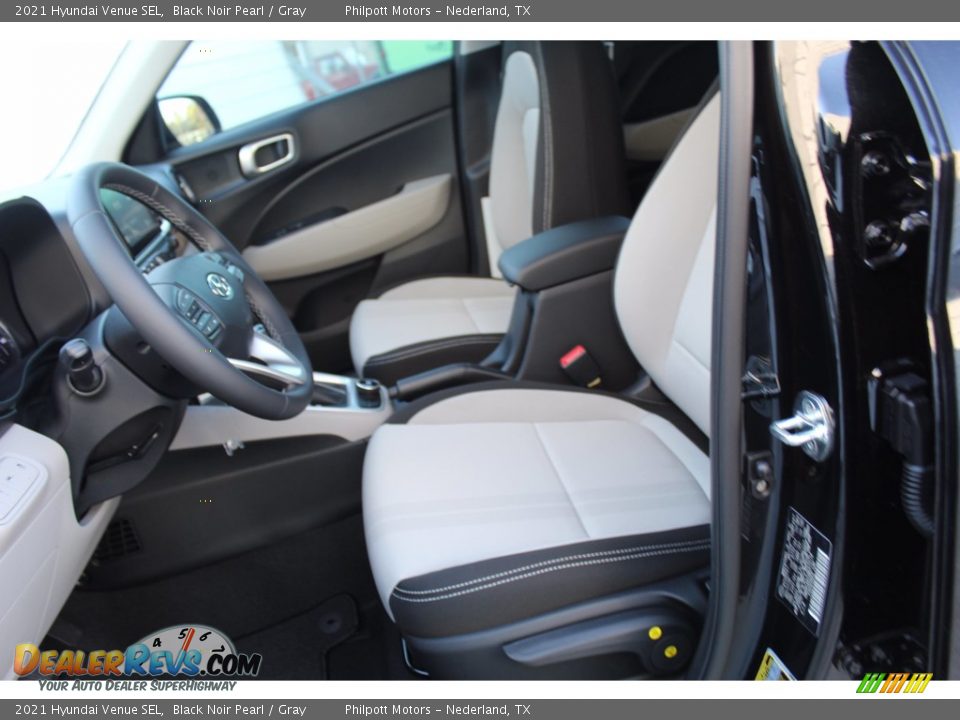 2021 Hyundai Venue SEL Black Noir Pearl / Gray Photo #11