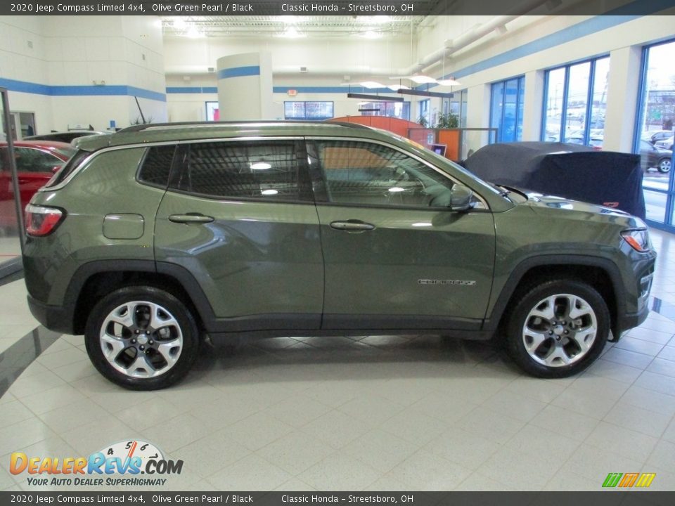 2020 Jeep Compass Limted 4x4 Olive Green Pearl / Black Photo #4