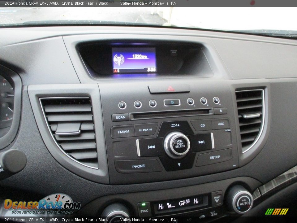 2014 Honda CR-V EX-L AWD Crystal Black Pearl / Black Photo #14