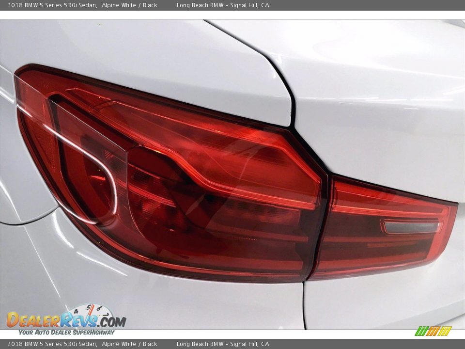 2018 BMW 5 Series 530i Sedan Alpine White / Black Photo #27