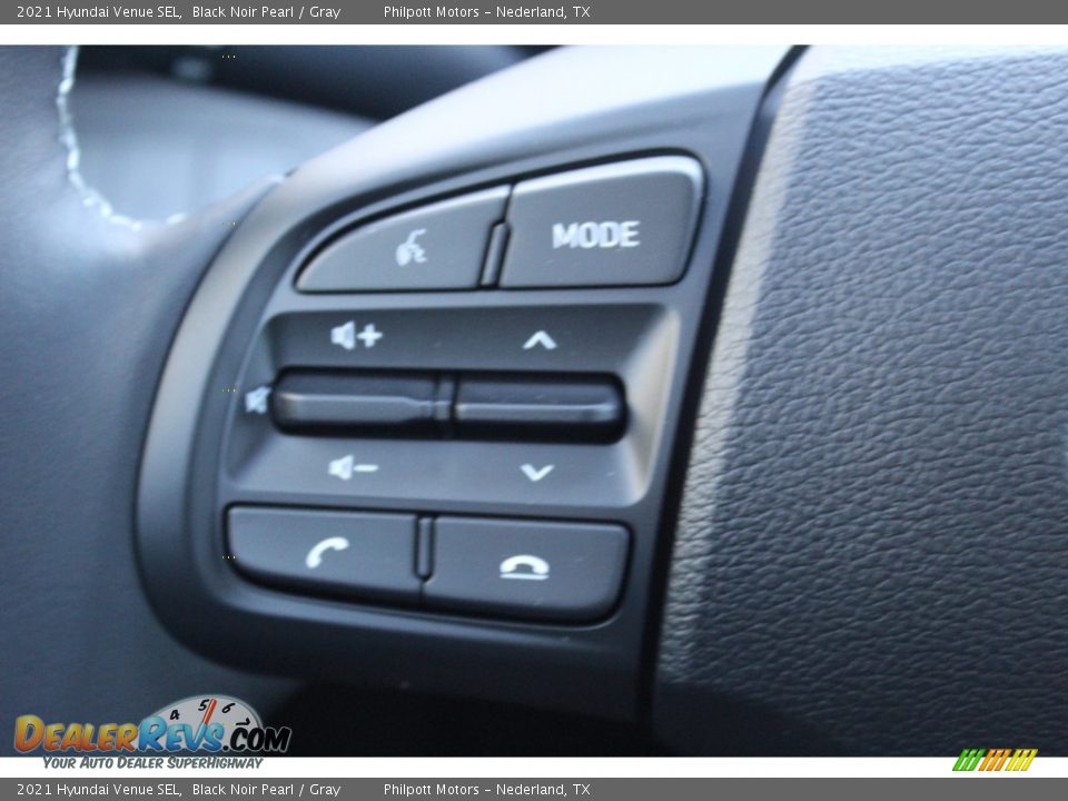 2021 Hyundai Venue SEL Black Noir Pearl / Gray Photo #12