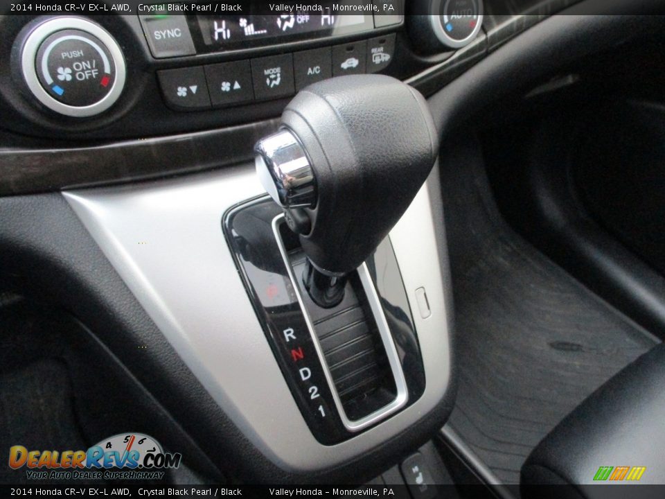 2014 Honda CR-V EX-L AWD Crystal Black Pearl / Black Photo #15