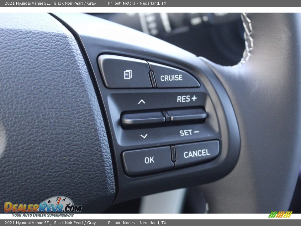 2021 Hyundai Venue SEL Black Noir Pearl / Gray Photo #13