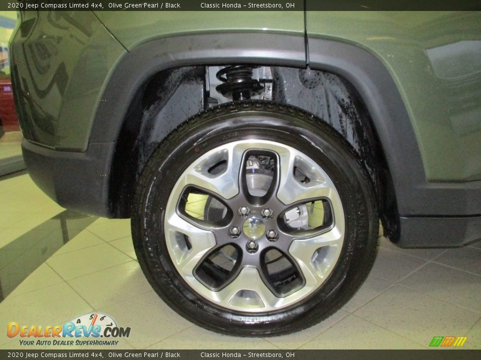 2020 Jeep Compass Limted 4x4 Olive Green Pearl / Black Photo #6