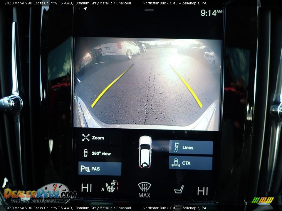 2020 Volvo V90 Cross Country T6 AWD Osmium Grey Metallic / Charcoal Photo #28
