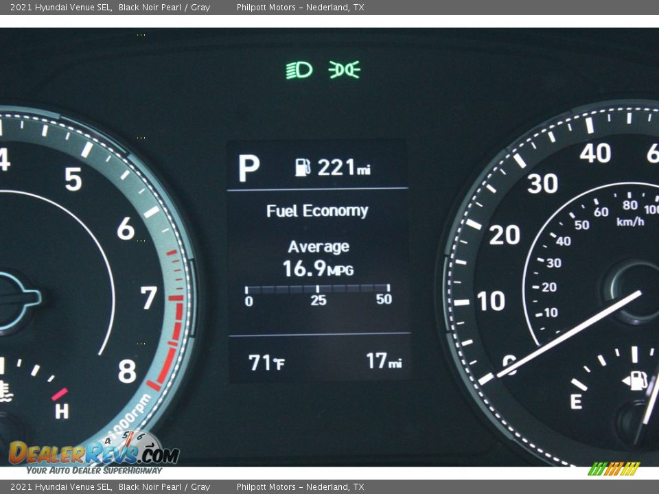 2021 Hyundai Venue SEL Black Noir Pearl / Gray Photo #15