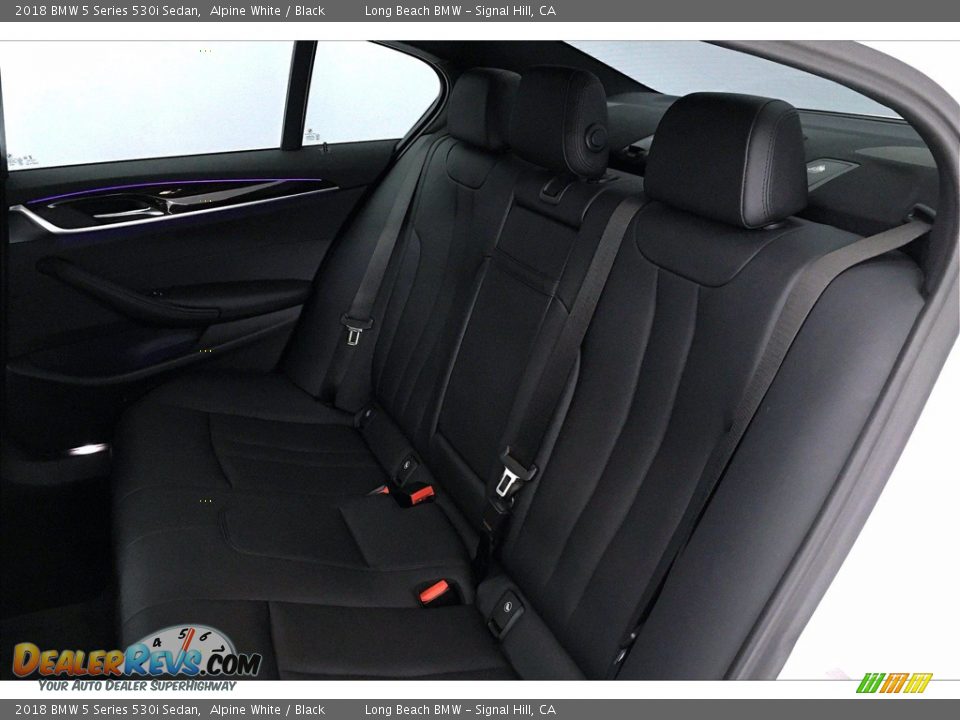 2018 BMW 5 Series 530i Sedan Alpine White / Black Photo #30