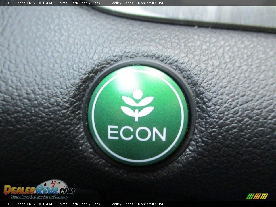 2014 Honda CR-V EX-L AWD Crystal Black Pearl / Black Photo #18