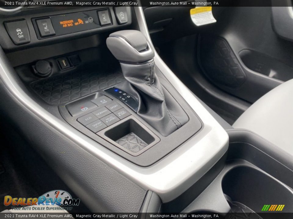 2021 Toyota RAV4 XLE Premium AWD Magnetic Gray Metallic / Light Gray Photo #5