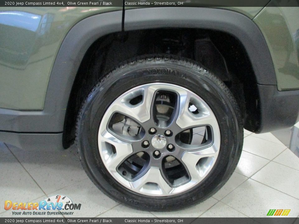 2020 Jeep Compass Limted 4x4 Olive Green Pearl / Black Photo #11