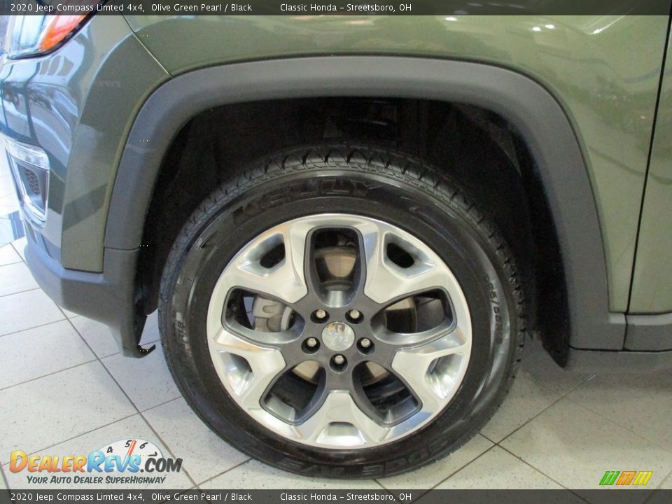 2020 Jeep Compass Limted 4x4 Olive Green Pearl / Black Photo #12