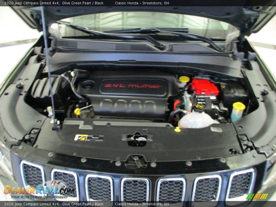 2020 Jeep Compass Limted 4x4 Olive Green Pearl / Black Photo #13