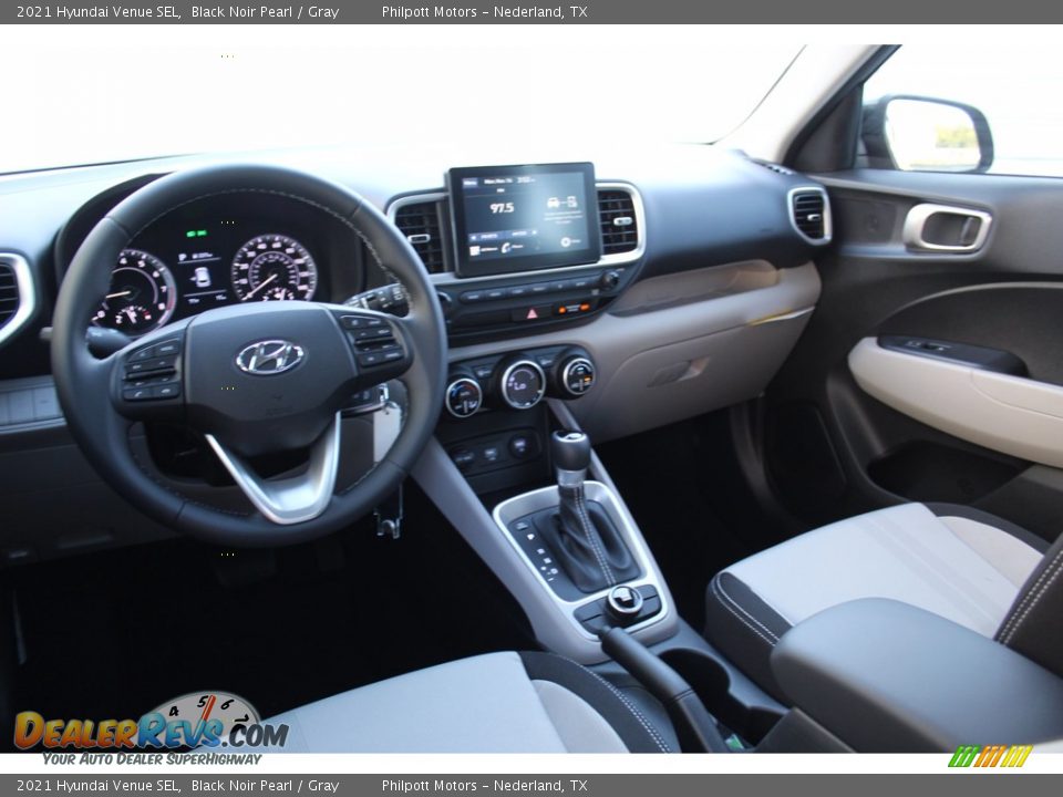 2021 Hyundai Venue SEL Black Noir Pearl / Gray Photo #21