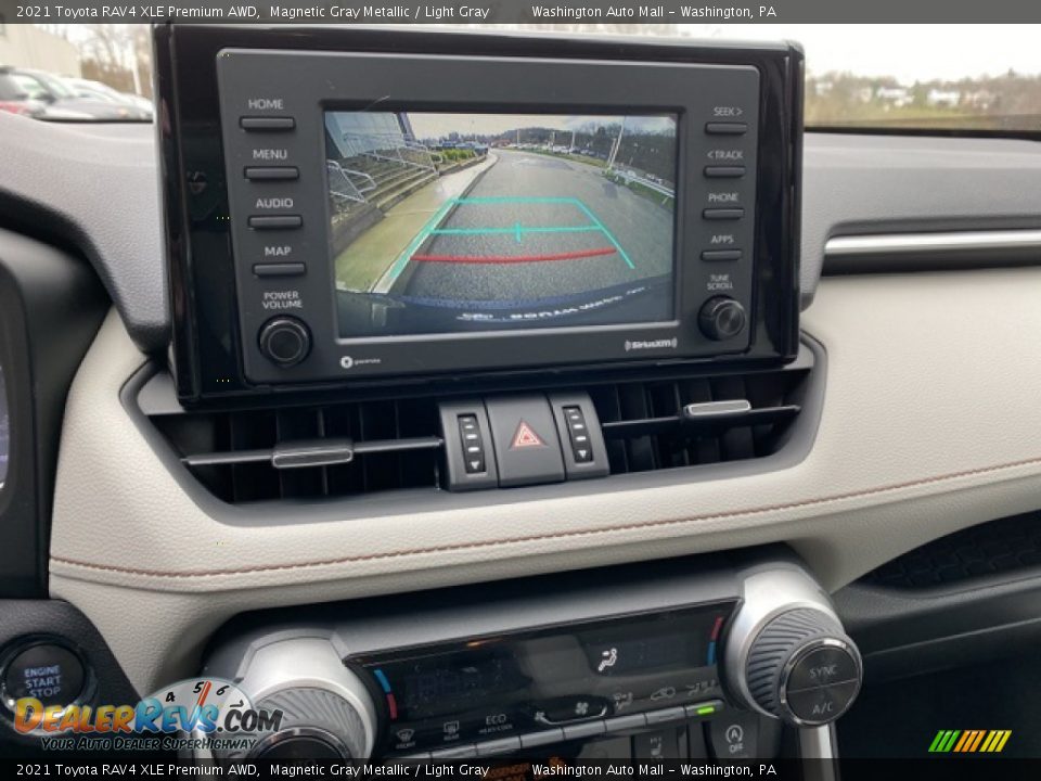 2021 Toyota RAV4 XLE Premium AWD Magnetic Gray Metallic / Light Gray Photo #10