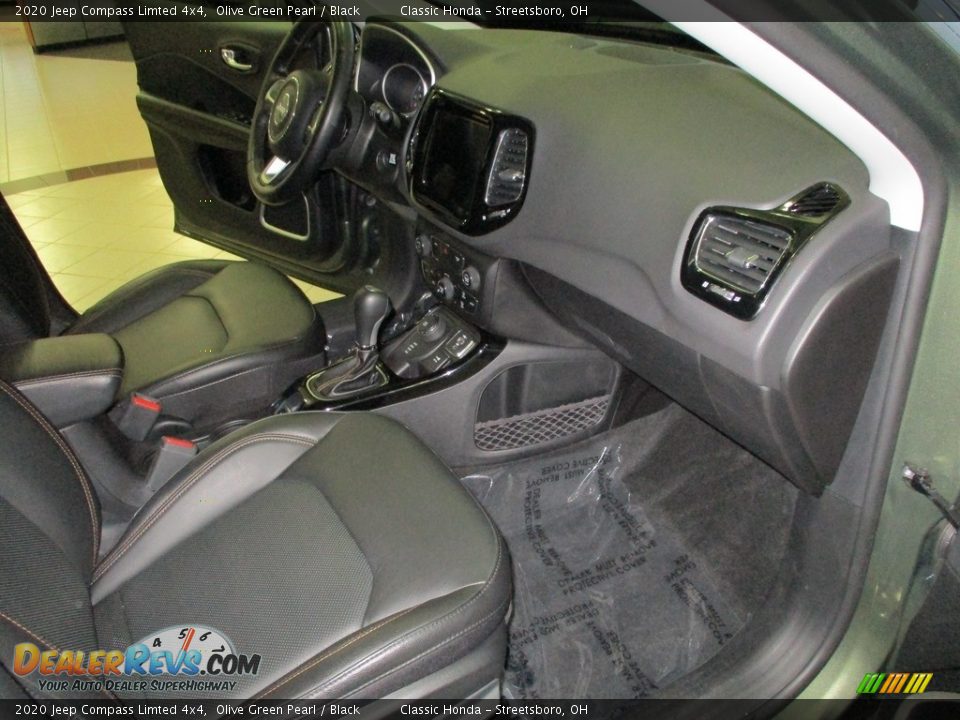 2020 Jeep Compass Limted 4x4 Olive Green Pearl / Black Photo #15