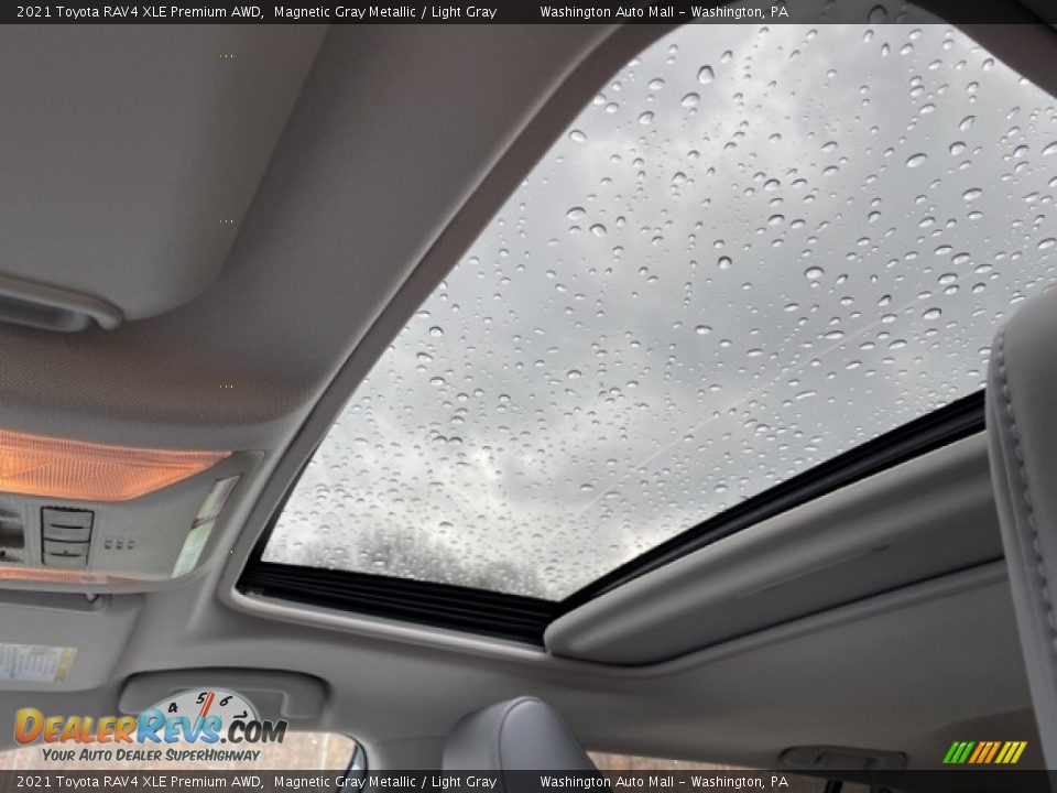 2021 Toyota RAV4 XLE Premium AWD Magnetic Gray Metallic / Light Gray Photo #11