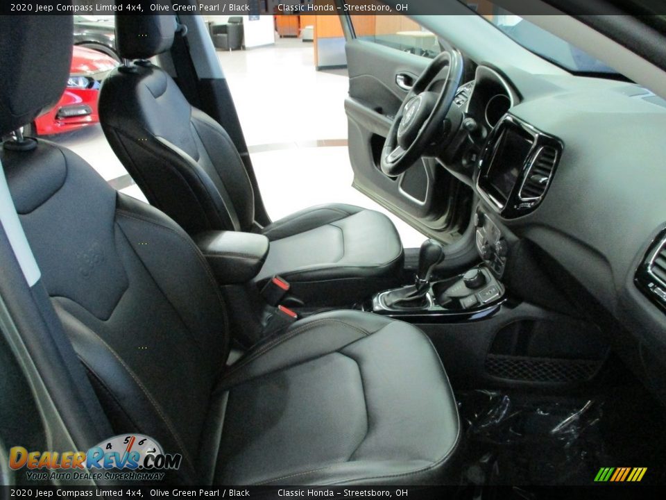 2020 Jeep Compass Limted 4x4 Olive Green Pearl / Black Photo #16