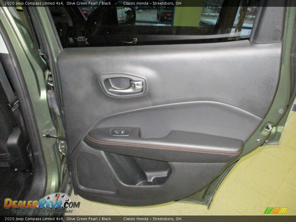 2020 Jeep Compass Limted 4x4 Olive Green Pearl / Black Photo #17