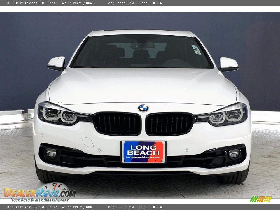 2018 BMW 3 Series 330i Sedan Alpine White / Black Photo #2
