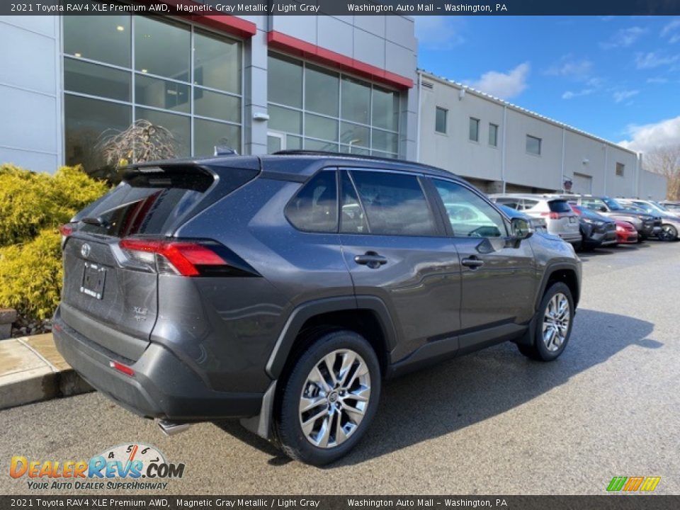 2021 Toyota RAV4 XLE Premium AWD Magnetic Gray Metallic / Light Gray Photo #15