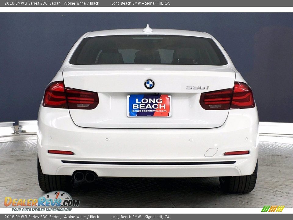 2018 BMW 3 Series 330i Sedan Alpine White / Black Photo #3