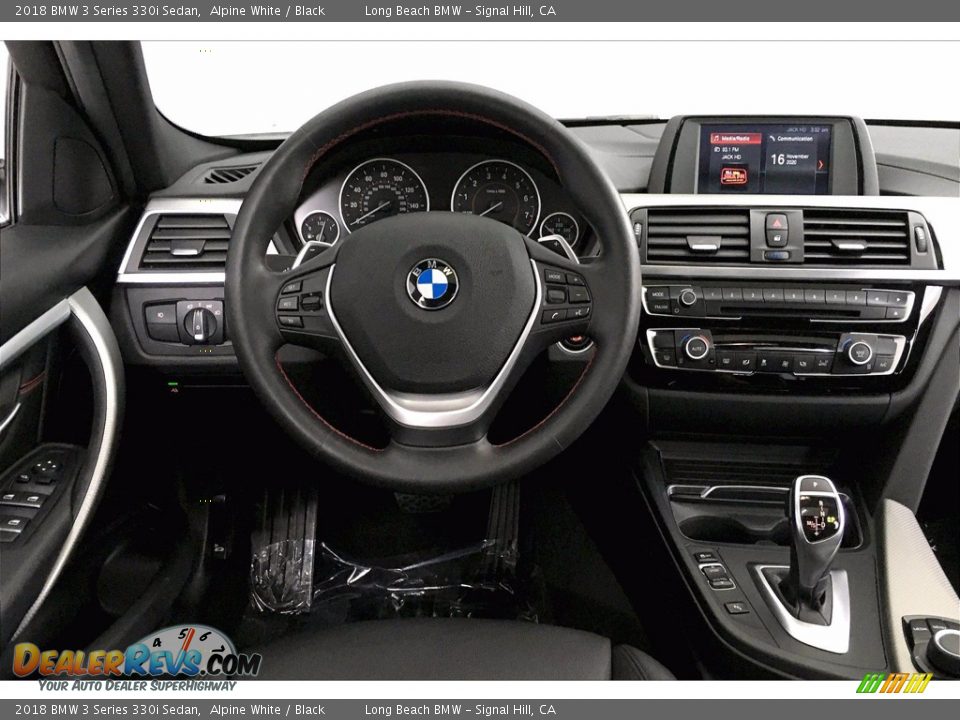 2018 BMW 3 Series 330i Sedan Alpine White / Black Photo #4