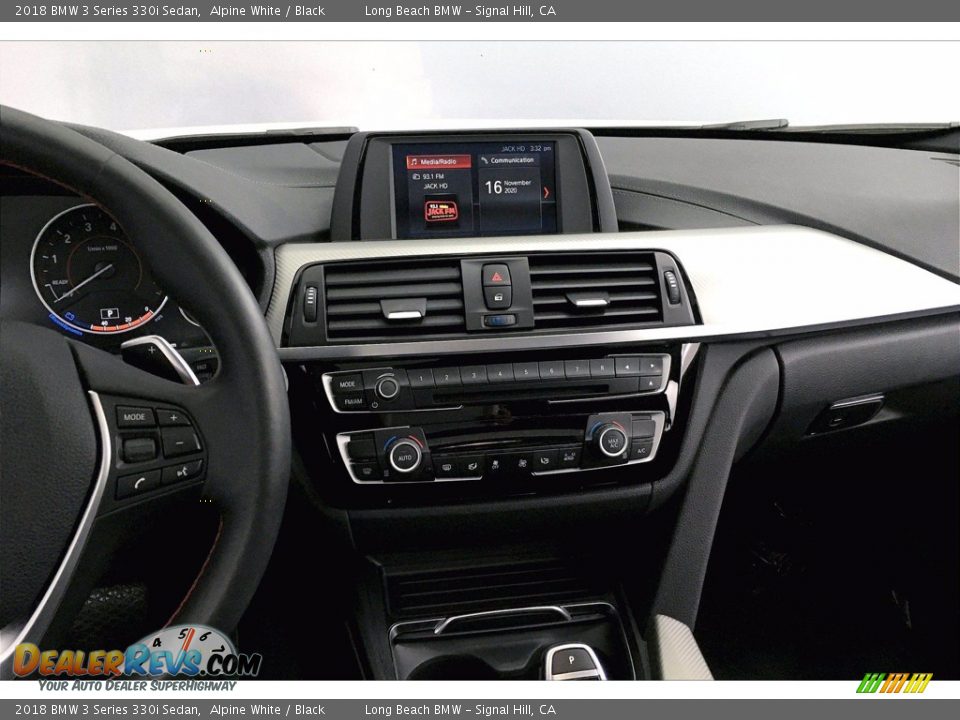 2018 BMW 3 Series 330i Sedan Alpine White / Black Photo #5