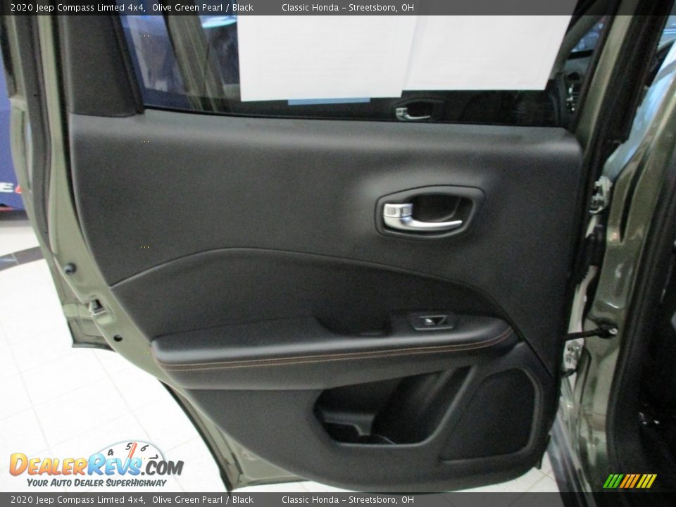 2020 Jeep Compass Limted 4x4 Olive Green Pearl / Black Photo #22