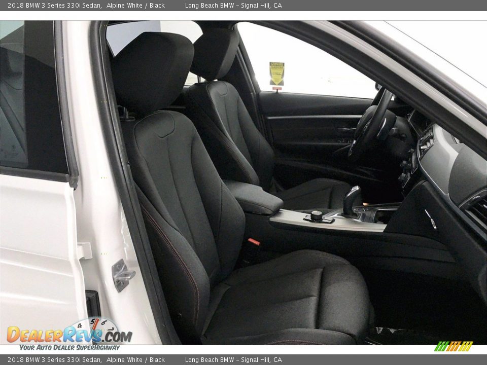 2018 BMW 3 Series 330i Sedan Alpine White / Black Photo #6